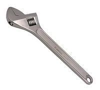 WEDO Chiave inglese regolabile, in acciaio inox, 8" (lunghezza 200 mm), pinza per tubi, apertura fino a 24 mm, forgiata, durata, stabilità