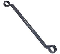 WEDO Chiave poligonale a due bocche,curvata,Doppio Anello Chiave,32x36mm,Piegata A Gomito,lunghezza 430mm,DIN 838,40CRV,rana morta una volta sola,alta resistenza,resistenza all'usura