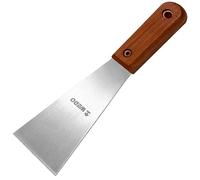 WEDO Coltello da mastice in titanio, raschietto per carta da parati e vernice, 100% anti-magnetico, leggero, non magnetico, antiruggine, durevole ed estremamente forte, dimensioni 40 mm ?200 mm