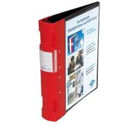 Wedo Ergogrip Präsentations-Ordner, 56 Mm, Schwarz/Rot