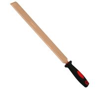 WEDO Raschietto piatto senza scintille con lama dritta e manico confortevole, strumento di sicurezza senza scintille, rame al berillio, non magnetico,BAM e FM, lunghezza 300 * 30 * 430mm