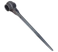 WEDO Scaffold Podger - Chiave a cricchetto, 40 in acciaio cromato, 17 x 19 mm