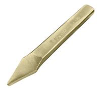 WEDO Scalpelli a freddo piatti a mano da senza scintille,scalpello piatto,alluminio bronzo,lunghezza 300mm,resistente alla corrosione,Certificato BAM e FM,Certificazione GS