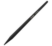 WEDO Scalpello a punta professionale, scalpello a punti, 40, acciaio cromato, nero, spray ad alta resistenza, resistenza all'usura, 16 x 300 mm