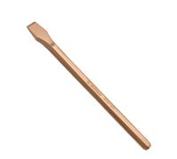 WEDO Scalpello esagonale non scintillante/6 punti, scalpello di sicurezza senza scintilla esagonale/6 punti, rame berillio, standard DIN, certificato BAM e FM, 30x35x500mm