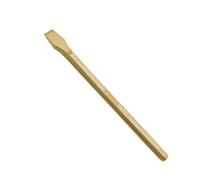 WEDO Scalpello esagonale non scintillante/6 punti, scalpello di sicurezza senza scintille esagonale/6 punti in alluminio bronzo, standard DIN, certificato BAM e FM, 22x24x600mm.
