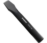 WEDO Scalpello piatto, scalpello professionale, ad alta resistenza, resistenza all'usura, 40 acciaio cromato, spray nero su superficie, dimensioni 18 x 180 mm