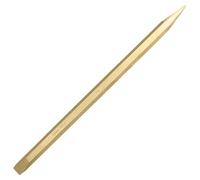 WEDO Scalpello resistente non scintillante, scalpello a punta e scalpello piatto, Scalpello per presellatura in bronzo di alluminio, diametro 50 mm, lunghezza 1200 mm, resistenza alla corrosione,