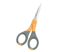 WEDO Schere TITAN plus, spitz, Länge: 155 mm, grau/gelb