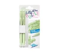 WEDO Set Letter Pen Puzzle, verde ch. 2 penne con lettere