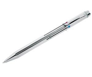 WEDO Vierfarb-Kugelschreiber mit Schiebemechanik, Display