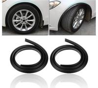 WEDSLK 2 Pezzi Auto Rivestimento del passaruota per Fiat Ducato, Strisce di Gomma per Sopracciglia Ruota, Passaruota Protezione,A/Black