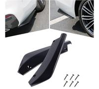 WEDSLK 2 Pezzi Spoiler per Paraurti Auto per Mercedes-Benz Classe A A200 A180 W169 A160 A150 W169 A170, Spoiler per Angolo di Avvolgimento, Diffusore Avvolgere Angolo Splitter,A/Black