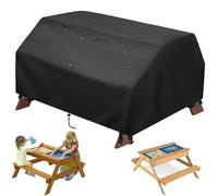 Weduspaty Copertina da tavolo da picnic, copertura della falda freatica sabbia e acqua impermeabile 40x40x20 '' esterno per esterno interno