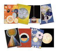 Wee Blue Coo Hilma Af Klint Modern Abstract Painting Symbols Wall Art Print Poster Home Decor Premium Pack of 8 Astratto Pittura Parete Manifesto Casa