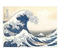 Wee Blue Coo Hokusai Great Wave off Kanagawa Unframed Wall Art Print Poster Home Decor Premium grande Parete Manifesto Casa