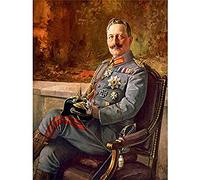 Wee Blue Coo Paintings Portrait Kaiser Wilhelm II German Emperor Art Large Art Print Poster Wall Decor 18x24 inch