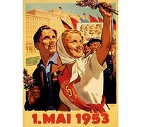 Wee Blue Coo Political Soviet Union Marx Engels Lenin Stalin Poster 30X40 CM 12X16 in Print Politico sovietico Unione Manifesto