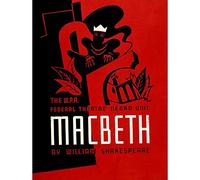 Wee Blue Coo Theatre Stage Play Macbeth Shakespeare USA Art Print Poster Wall Decor 12X16 Inch Teatro Palcoscenico Giocare Stati Uniti d'America Manifesto Parete