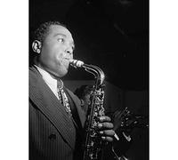 Wee Blue Coo VINTAGE PHOTO CHARLIE PARKER JAZZ MUSIC SAX LEGEND POSTER ART PRINT