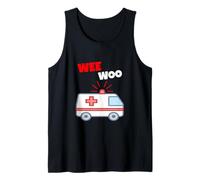 Wee Woo Funny Ambulance EMR EMS Paramedic First Responder Canotta