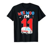 Wee Woo I Am 11 Anni età 11 Compleanno Bambini Maglietta