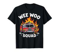 Wee Woo Squad - Camion dei pompieri divertente per uomo e donna Maglietta