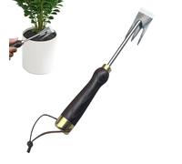 Weeder a mano da giardino, attrezzi di diserbo da giardinaggio | Manuale di gestione ' a manico lungo Manuale di maledetto | Dispositivo di diserbo a mano denti Coltivatore manuale per il naso