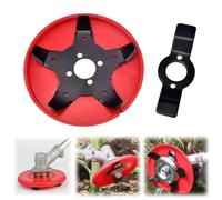 Weeding Disc for Weedeater,Weed Eater Blades,Amphibious Weeding Disc Trimmers,Weed Eater Head,Weeder Plate,Weeds Blade Cutter Replacement for Lawn Mower String Trimmers Gardening Lawnmower (1 Piece)