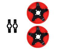 Weeding Discs for Weed Eater, Weeder Plate for Weedeater, 2025 Upgraded Universal Weeding Disc, One Blade Replacement Heads, for Trimmer Weeds and Paddy (2 pcs)