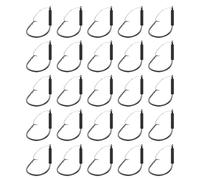 Weedless Hooks - Weedless Wacky Rig Hook | Strong Wacky Worm Hooks | 25 pezzi Professional Jig Carbon Steel Fish Equipment for Fishermen River Stream Freshwater Pond Anglers Sea Reservoir Lake