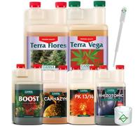 Weedness Canna Terra Starterkit Big - Kit de fertilizantes Terra gran formato