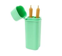 Weedness Custodia per Sigaretta 2er Turchese Impermeabile King Size Lungo Carta - Custodia Trasporto Ripostiglio Tubo Astuccio Contenitore Ermetico Scatola Tubo