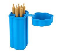 Weedness Custodia per Sigaretta 6 pezzi Blu Impermeabile King Size Lungo Carta - Custodia Trasporto Ritenzione Tubo Astuccio Contenitore Ermetico Scatola Tubo