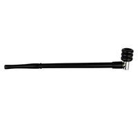 Weedness Pipa Gandalf in metallo nero 20 cm - Set di pipe in legno Pipa in legno per tabacco Pipa in legno per fumare Pipa in legno