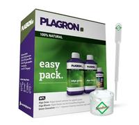 Weedness Plagron Easy Pack 100% Natural - Kit de fertilizantes orgánicos completo