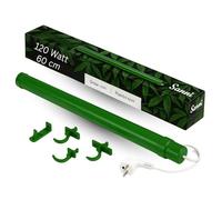 Weedness Riscaldamento Crescita 120 watt 60 cm lungo per stanze di crescita - Ventilatore riscaldante cultura interna radiatore crescita veloce economico riscaldamento aria