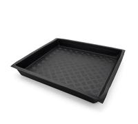 Weedness Vassoio di raccolta flessibile 120×120×12 cm impermeabile e resistente per grow box serra e vasi protezione pavimento anti-goccia