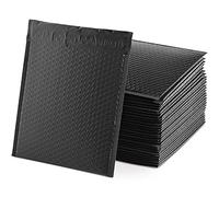 WeeGoo 30 buste imbottite in formato A4, 33 x 25,4 cm, colore: nero