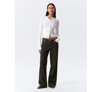 Weekday - Ample - Jeans ampi a vita bassa nero inchiostro W26 L30