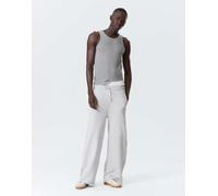 Weekday - Astro - Joggers con fondo ampio grigio mélange S