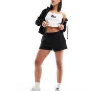 Weekday - Essence - Pantaloncini in jersey neri - In esclusiva per ASOS-Nero M