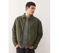 Weekday - Giacca multitasche kaki slavato-Verde XL