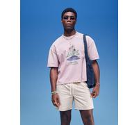 Weekday - Olsen - Pantaloncini regular fit beige-Neutro XL