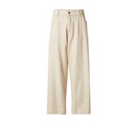 Weekday - Astro - Pantaloni unisex in misto lino beige-Neutro W28