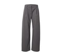 WEEKDAY Pantaloni con pieghe 'Dara' grigio / grigio scuro Donna WEEKDAY 42 grigio / grigio scuro