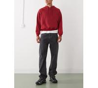 Weekday - Space - Jeans dritti comodi lavaggio nero W27 L30