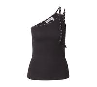 WEEKDAY Top 'Bianca' nero / argento Donna WEEKDAY S