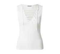 WEEKDAY Top 'Jay' bianco Donna WEEKDAY S