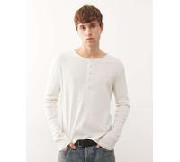 Weekday - Top serafino a maniche lunghe beige-Marrone M